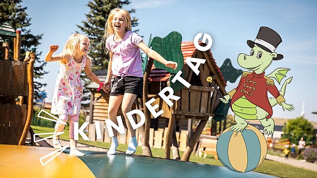 Kindertag im Elldus Resort. Glückliche Kinder, Spielspaß und tolle Aktionen. Kinderlachen in Deutschlands höchtgelegener Stadt